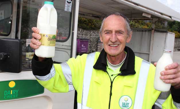 Dairy Crest milkman